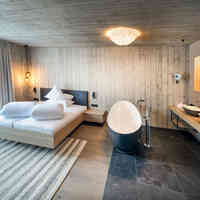 Glanzer Homes Längenfeld Zentrum Schlafzimmer gemiatliche Suite