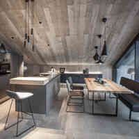 Glanzer Homes Längenfeld Zentrum Küche sunnige Suite