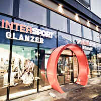 Hotel Bergland Intersport Rent Sölden Schaufenster